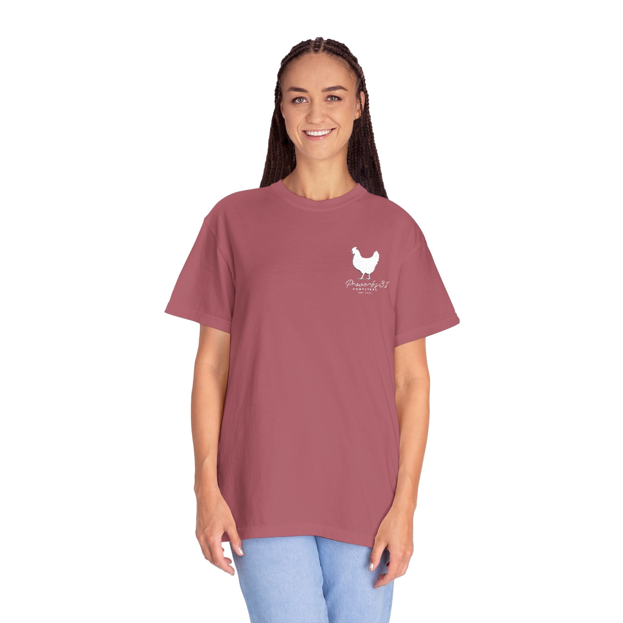 Unisex Proverbs 31 Homestead logo tee