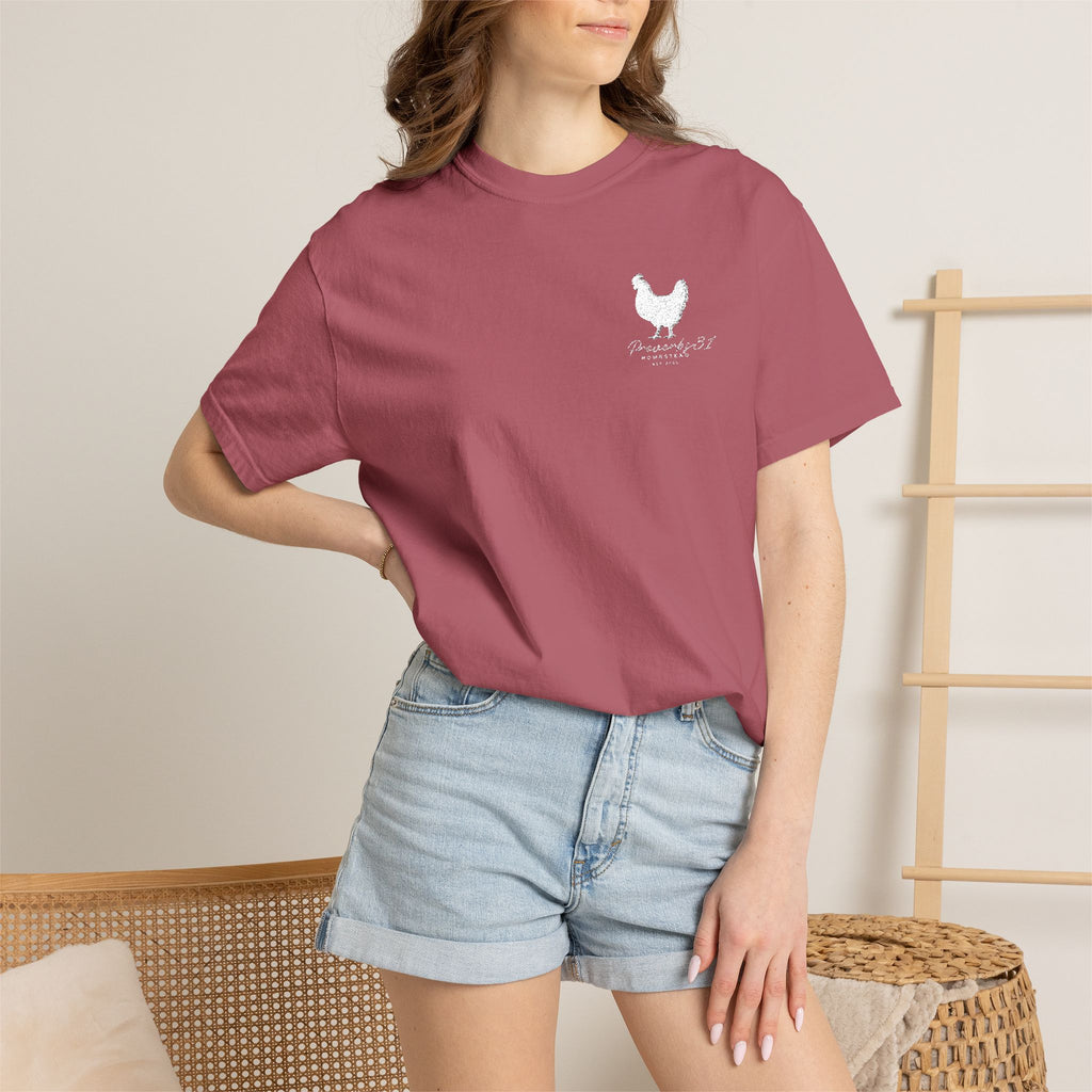 Unisex Proverbs 31 Homestead logo tee