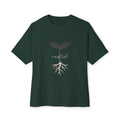 Unisex Oversized Boxy Tee - "Rooted"