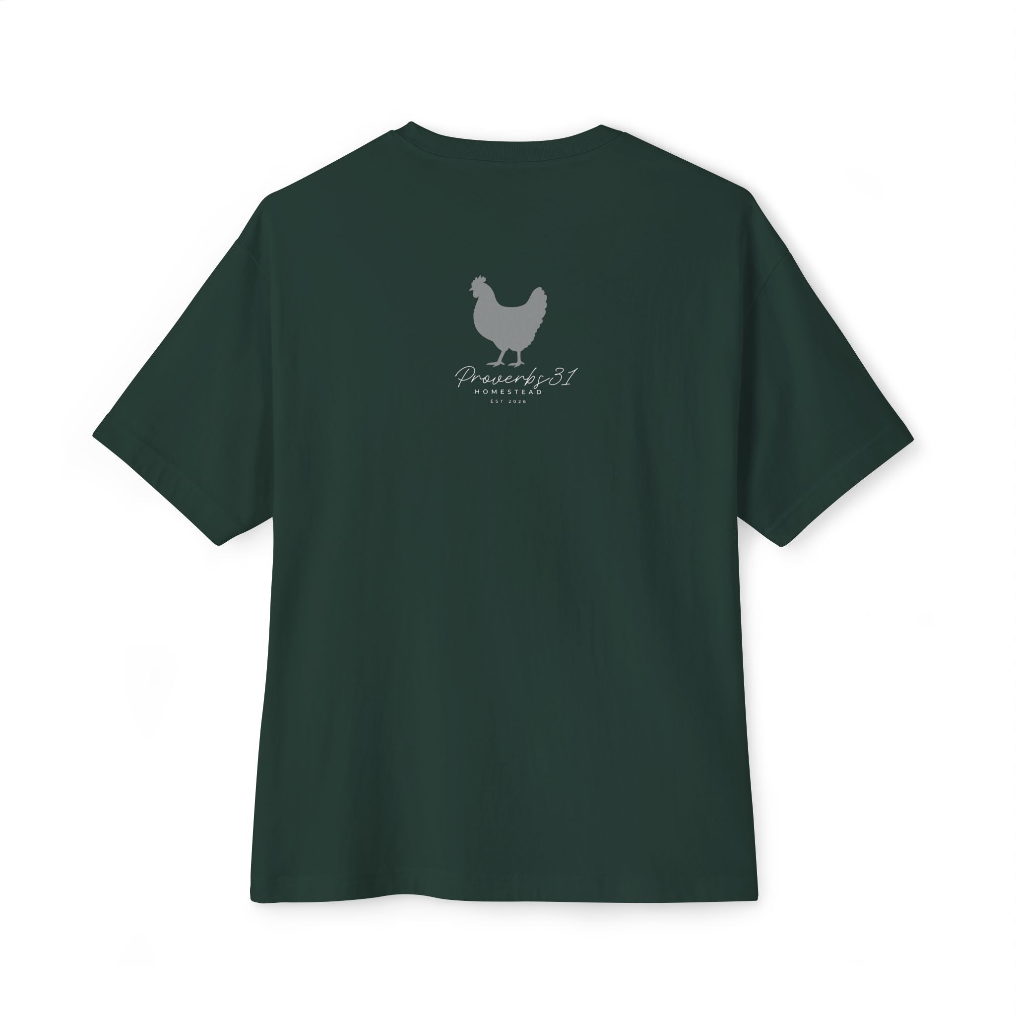 Unisex Oversized Boxy Tee - "Rooted"