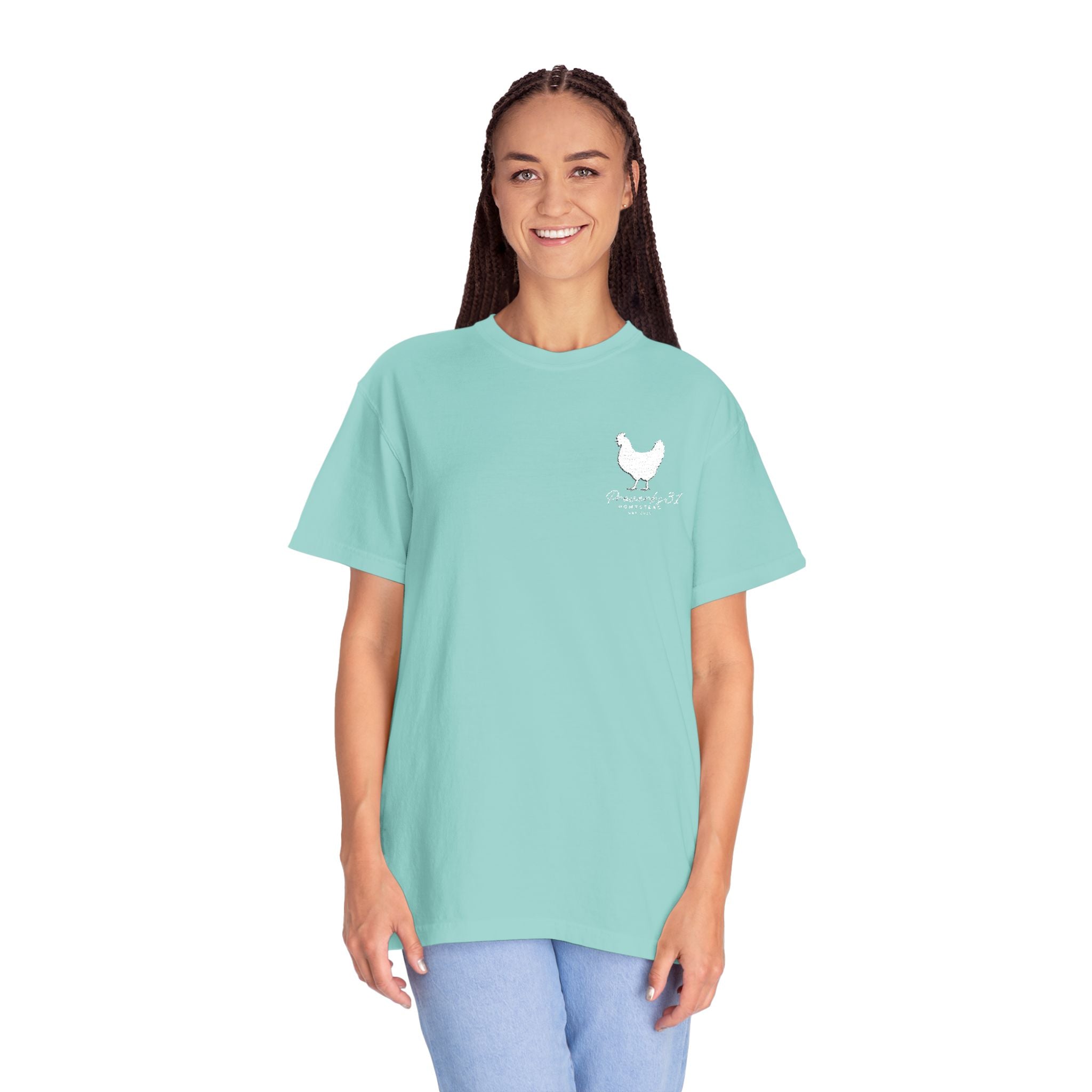 Unisex Proverbs 31 Homestead logo tee