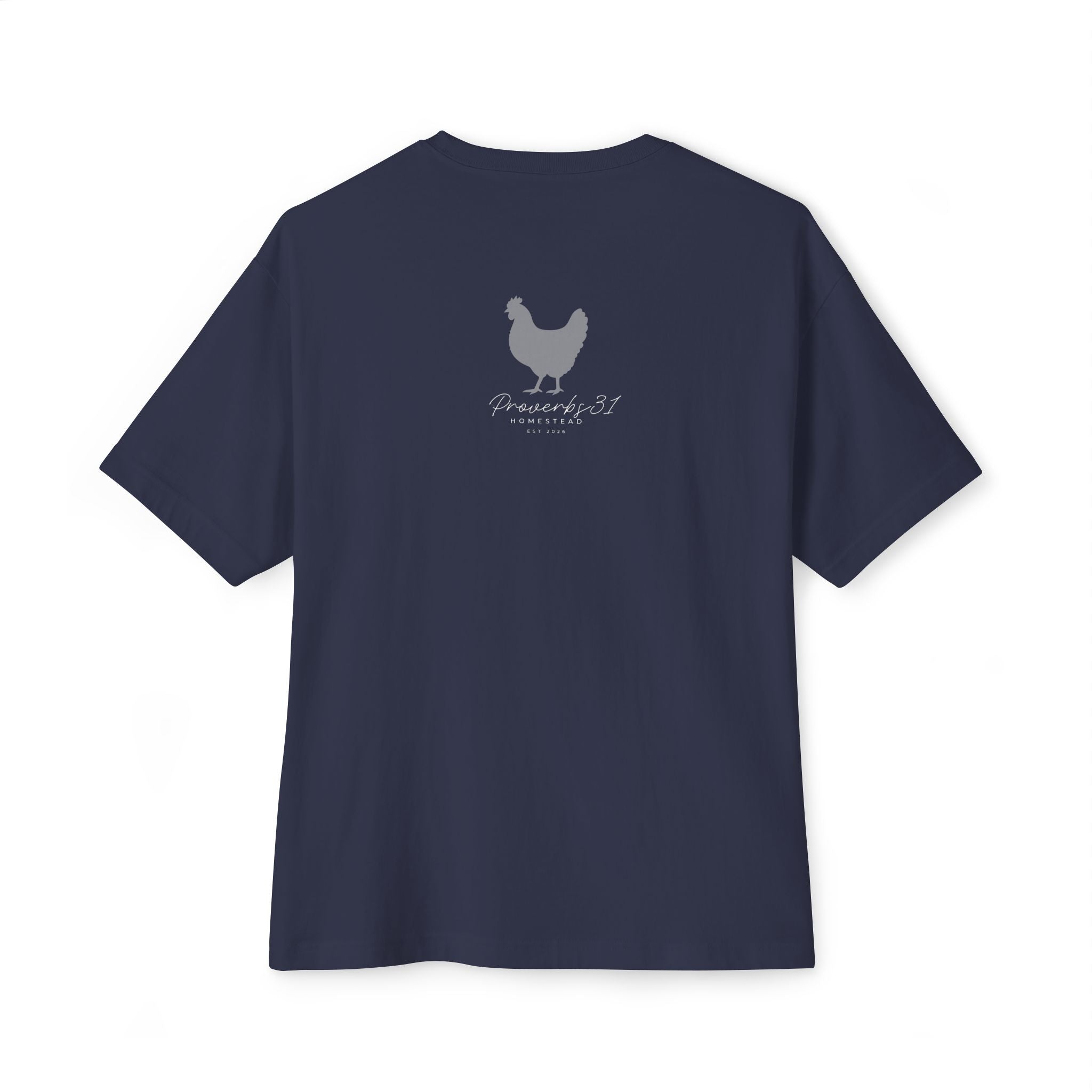 Unisex Oversized Boxy Tee - "Rooted"
