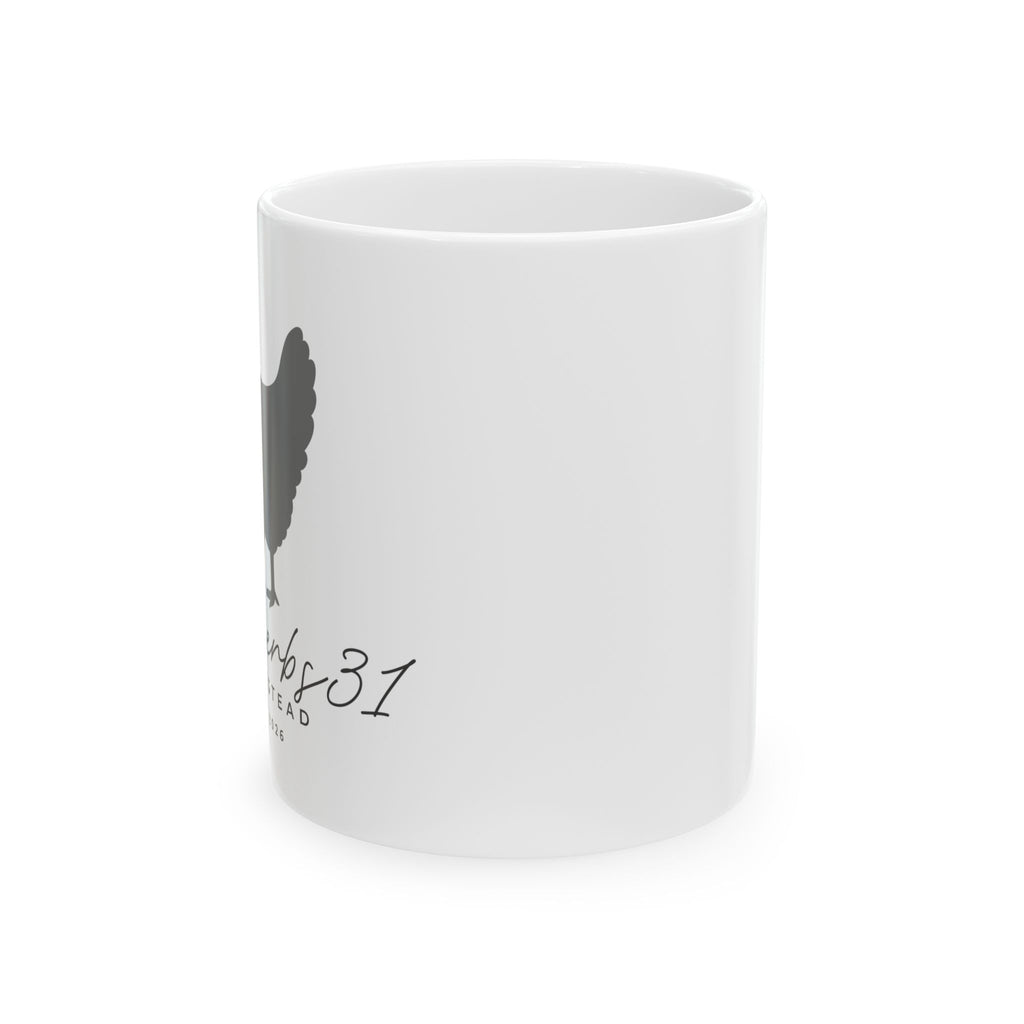 Prov 31 Homestead logo mug